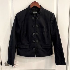 Club Monaco: size 10 black button jacket
